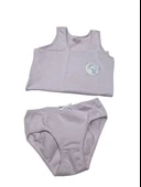 Katamino Kız Çocuk Geniş Askılı Atlet & Slip Takım thumbnail 3