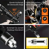 Powermaster PM-26255 Üniversal Matkap Açı Ayarlama Kiti - 4