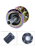 Hassns Pro 7 Rainbow Bisiklet Göbek Seti Ön Arka Kaset Göbek Seti 32 Delik 6 Vida Qr Mandal - 8