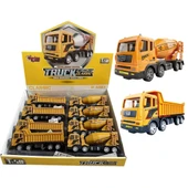 Beton Mikseri ve Hafriyat Kamyonu 1:50 ölçek - 1