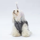 Pawstar Gri Churchill Su Geçirmez Küçük Irk Köpek Yeleği thumbnail 4