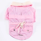 Pawstar Pink Brillante Su İtici Küçük Irk Köpek Yağmurluğu thumbnail 5