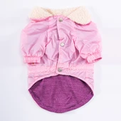 Pawstar Pink Brillante Su İtici Küçük Irk Köpek Yağmurluğu thumbnail 4