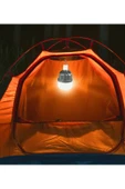 80 Watt Usb Şarjlı Kamp Ampulü - Kancalı Kamp Çadır Lambası 6500K (Teleskopik) - 3