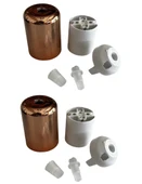 Duy Lalesi ve E27 Duy (Bakır Renk) Plastik (2 ADET) - 1