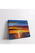 Günbatımı Yansımaları Kanvas Tablo thumbnail 2