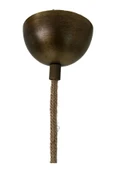 Sarkıt Lale Duy Avize Eskitme Hasır Kablo (AMPUL DAHİL DEĞİLDİR) 70cm (Metal) - 3