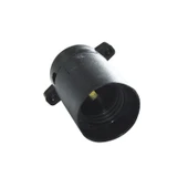 Sıva Üstü Duy E27 Vidasız Geçmeli Donanma Duyu Bakalit Siyah (250V-4A) 5 Adet - 3