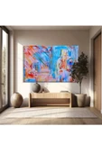 Soyut Şehir Karmaşası Kanvas Tablo thumbnail 1