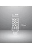 10W Dekoratif Kristal Ampul E27 Led Beyaz Renk 1200 Lümen - 3