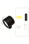 Çift Yönlü Led Aplik (Usb Type C Şarjlı) 3 Mod Renkli, Dimmerli, Kumandalı - 2