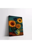 Günebakanlar Kanvas Tablo thumbnail 3