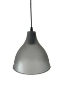 18 Cm Mika Füme Şapkalı Sarkıt Avize (AMPUL DAHİL DEĞİLDİR) Kablo 70cm - 1