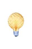 Özel Tasarım E27 Rustik Ampul Vintage Amber (4,5W - 500 Lümen)-(KIRILMAZ PLASTİK GÖVDE) - 3