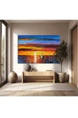 Günbatımı Yansımaları Kanvas Tablo thumbnail 1