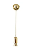Sarkıt Lale Duy - KUMAŞ KABLO - (Gold Renk) (AMPUL DAHİL DEĞİLDİR) 70cm Plastik - 1