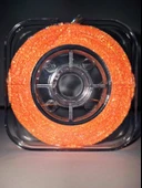 Eagenset Hazır Çapari Kombini Boru Sim Ultraviyole Uv Neon Turuncu Makarada - 9