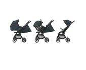 Soho Kompakt Seyahat Sistem Olabilen Otomatik Katlanan Bebek Arabası Essential Graphite thumbnail 5