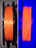 Eagenset Hazır Çapari Kombini Boru Sim Ultraviyole Uv Neon Turuncu Makarada - 5