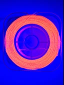Eagenset Hazır Çapari Kombini Boru Sim Ultraviyole Uv Neon Turuncu Makarada - 8