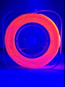 Eagenset Hazır Çapari Kombini Boru Sim Ultraviyole Uv Neon Turuncu Makarada - 10