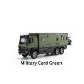 Mercedes Tır Çek Bırak Işıklı ve Sesli Model Motorlu Karavan 1:24 Ölçek - 2