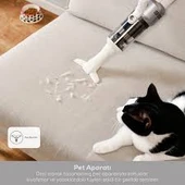 Karaca Aquaclean Pet 3in1 Islak ve Kuru Kablosuz Dikey Süpürge thumbnail 4