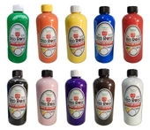 Akrilik Hobi Boyası Redrose 10 Renk  varyant 500ml - 1