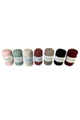 3 Büküm 4mm Makrome İpi (250gr-45m) Pamuk (1 Adet) BORDO - 3