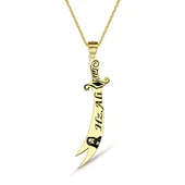 Zülfikar Kolye - Altın thumbnail 1