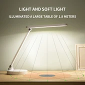 40 Led Çalışma Okuma Işığı Kademeli Masa Lambası Ayarlanabilir Renk Tonu Ve Parlaklık thumbnail 1