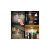 Uzaktan Kumandalı 3 Lü Spot Led Lamba Kablosuz Pilli Işıldak thumbnail 1