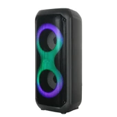 2413 FM Radyolu RGB TWS Çift 4 inç Stereo Bass Kablosuz Hoparlör - 2