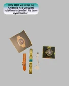 Akıllı Saat Bluetooth Çağrı ve Bildirim Kontrol Sağlık Takipli thumbnail 2