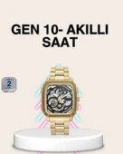 Bluetooth Akıllı Saat Çoklu Dil Desteği Spor ve Günlük Kullanım thumbnail 1