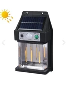 Güneş Enerjili Hareket Sensörlü Duvar Lambası - 2