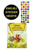 EMOJİLİ  STİCKER HEDİYE  - OKUL ÖNCESİ RESİMLİ KİTAPLAR  - LİMON ÇEKİRDEKLERİ thumbnail 1