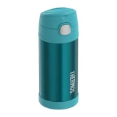 THERMOS FUNTAINER ÇOCUK PİPETLİ TERMOS 0,35 LİTRE TURKUAZ RENK - 1