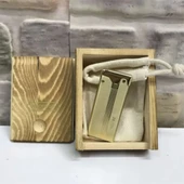 Çelik Depolu Promise Slim Pirinç Çakmak Altın Sarısı - 6