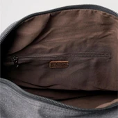 ÇÇS 40233 Kanvas Geniş Hacimli Seyahat Çantası Siyah thumbnail 6