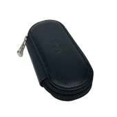 Hakiki Deri Fermuarlı Anahtarlık Şık ve Fonksiyonel Siyah thumbnail 2