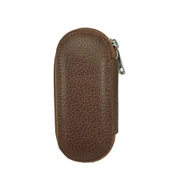 Hakiki Deri Fermuarlı Anahtarlık Şık ve Fonksiyonel Taba thumbnail 2