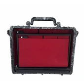 Takı ve Tespih Çantası Kilitli Sürgülü Yumuşak Astar 30'lu Mermer Desen thumbnail 3