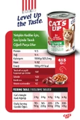 Cats Up Yaş Yetişkin Kedi Maması Ciğerli 415gr 24Lü - 3