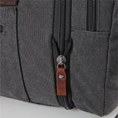 ÇÇS 40232 Genişleyebilir Kanvas Seyahat Çantası Valiz Siyah thumbnail 5