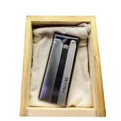 Çelik Depolu Promise Slim Pirinç Çakmak Füme - 6