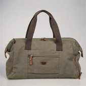 ÇÇS 40231 Kanvas Seyahat Çantası Yeşil thumbnail 1