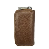 Hakiki Deri Otomobil Anahtarlığı Araba Anahtar Kılıfı Taba thumbnail 5