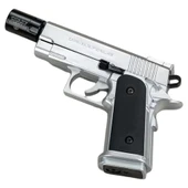 Dan Wesson 10mm Minyatür Tabanca Metal Doldurulabilir Torch Çakmak Gümüş thumbnail 1