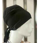 Bağlamalı Tesettür Bone - Bağlamalı Bandana - 1